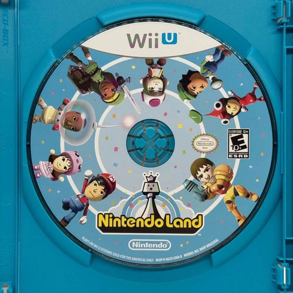 Nintendo Land Nintendo Wii U 2012 Complete w/ Manual CIB Video Game